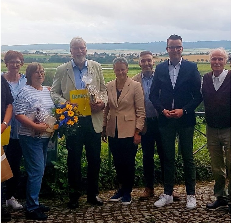 vlnr Jutta Heynold, Beatrice Kundrus, Manfred Matthies, Dr. Lydia Hüskens, Konstantin Kuhle, Christian Grascha, Irnfried Rabe